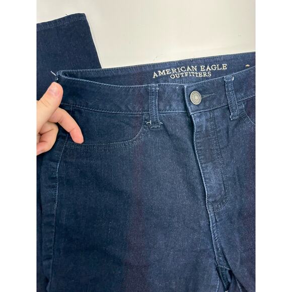 American Eagle Womens Jeans Size 8 Regular Hi-Rise Jegging Denim - Picture 2 of 10